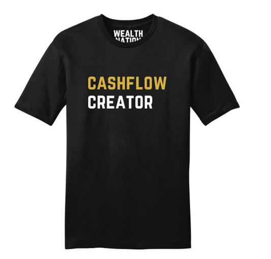 Short Sleeve Black - Create Cashflow