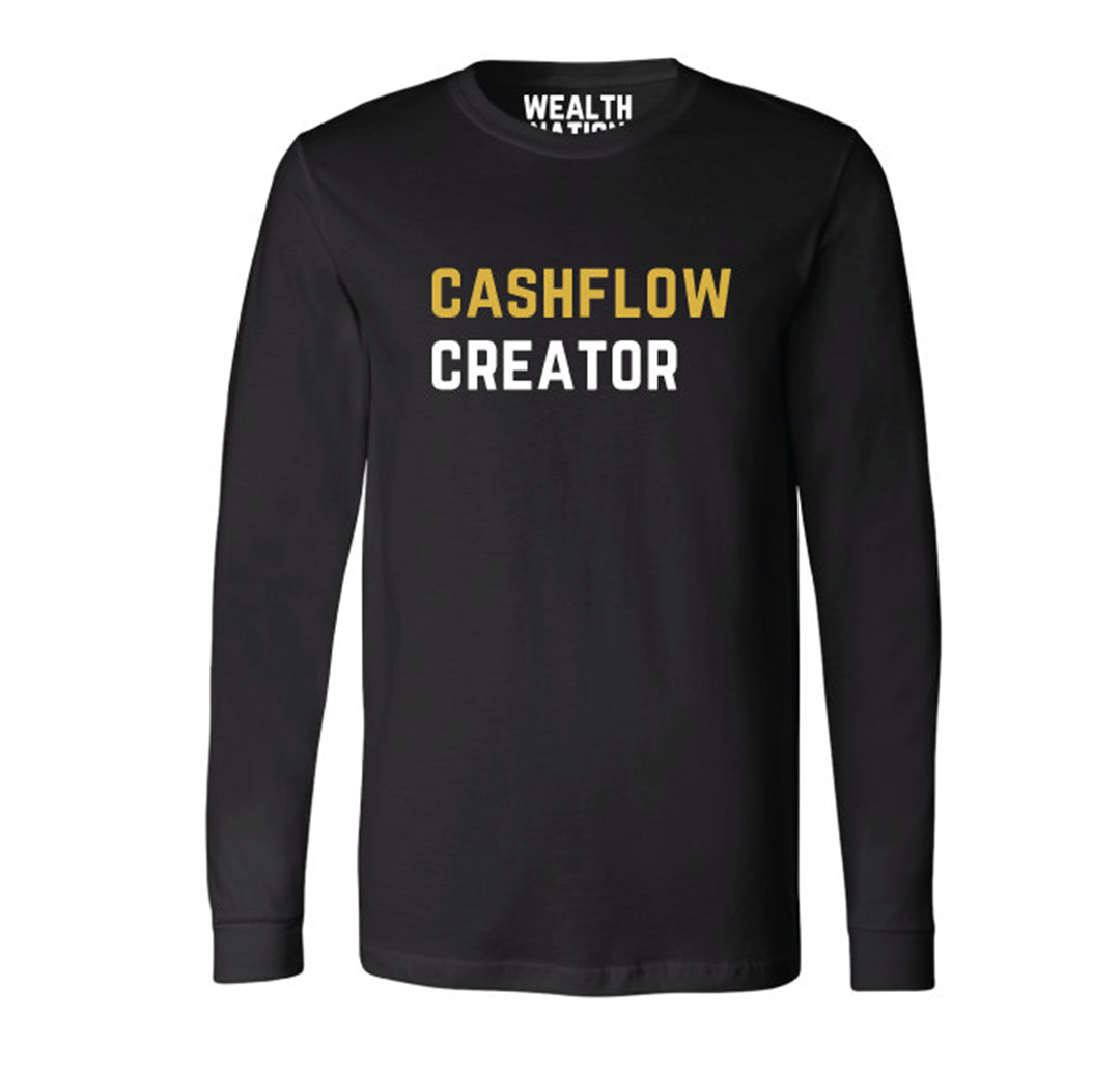 Long Sleeve Black - Cashflow Creator