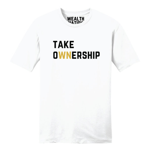 Short Sleeve White - Take Ownership