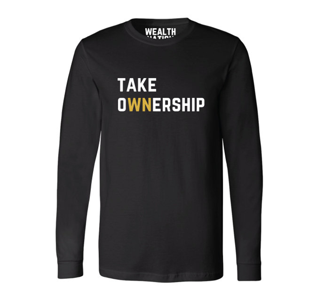 Long Sleeve Black - Take Ownership